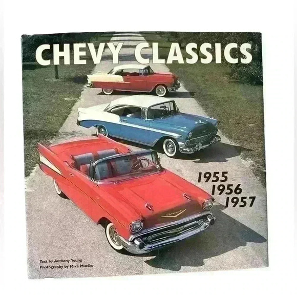 Barnes & Noble vintage Chevy Classics hardcover book - Picture 1 of 9